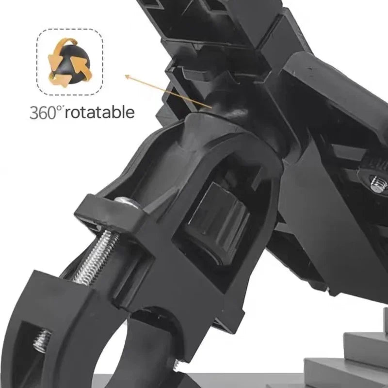 Eight-Claw Motorcycle Phone Holder - Handlebar Mount for All Vehicles