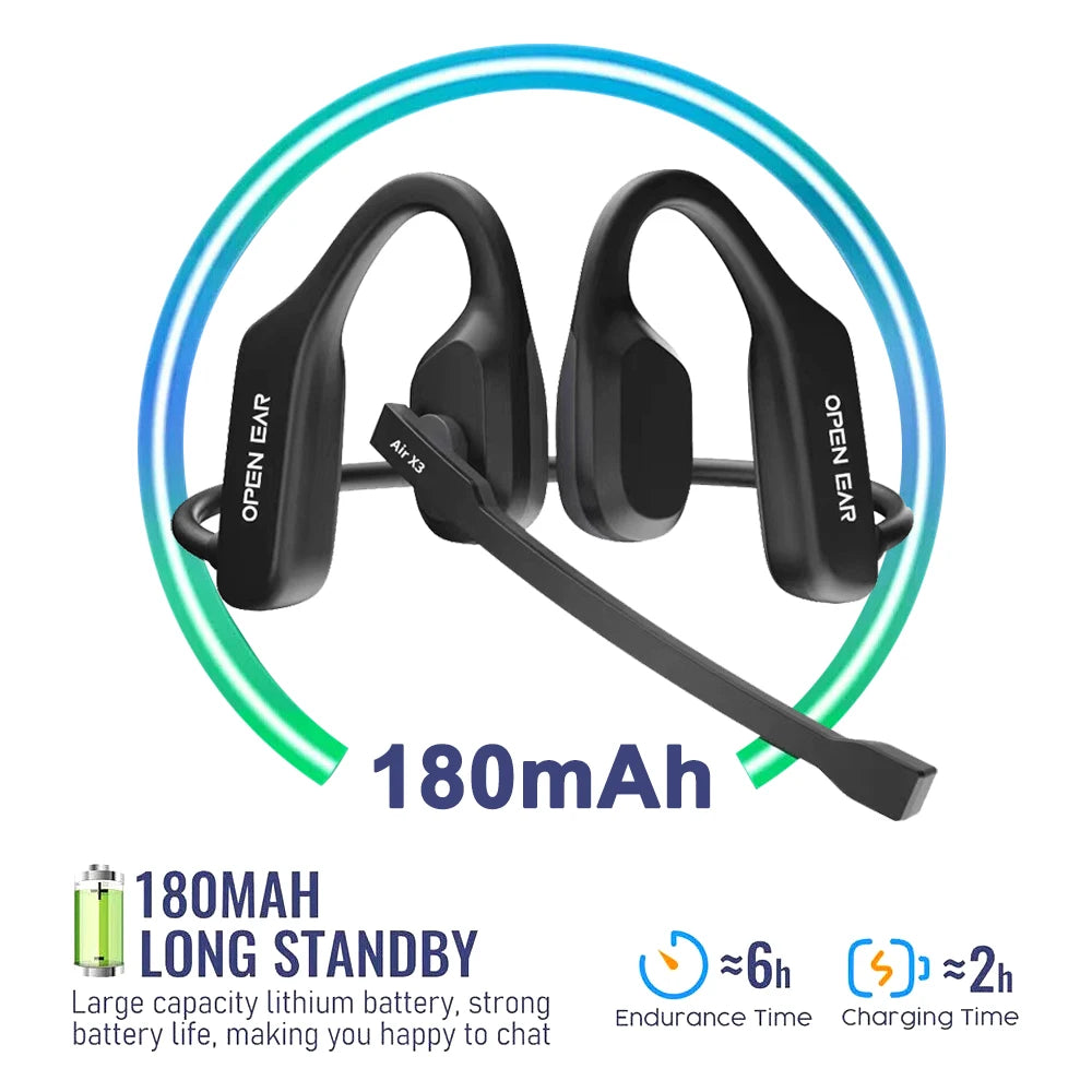 CUGUU X3 Waterproof Open-Ear Bluetooth Headphones — waterproof bluetooth headphones