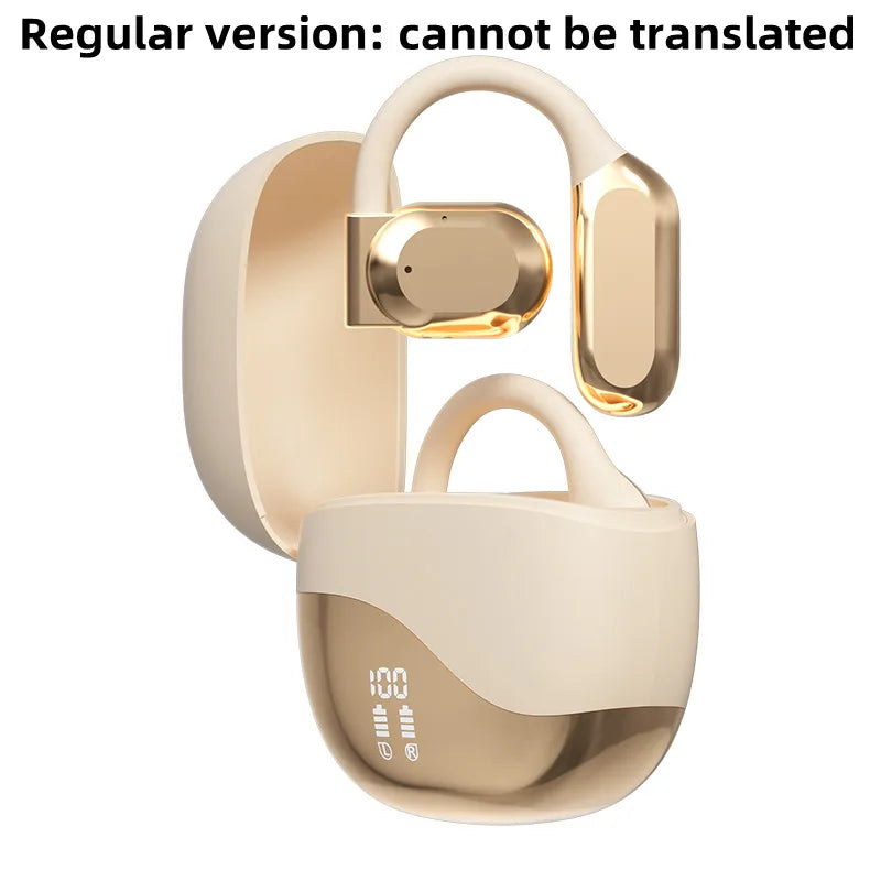 Bluetooth 5.3 Open-Ear Earphones with Active Noise Cancellation