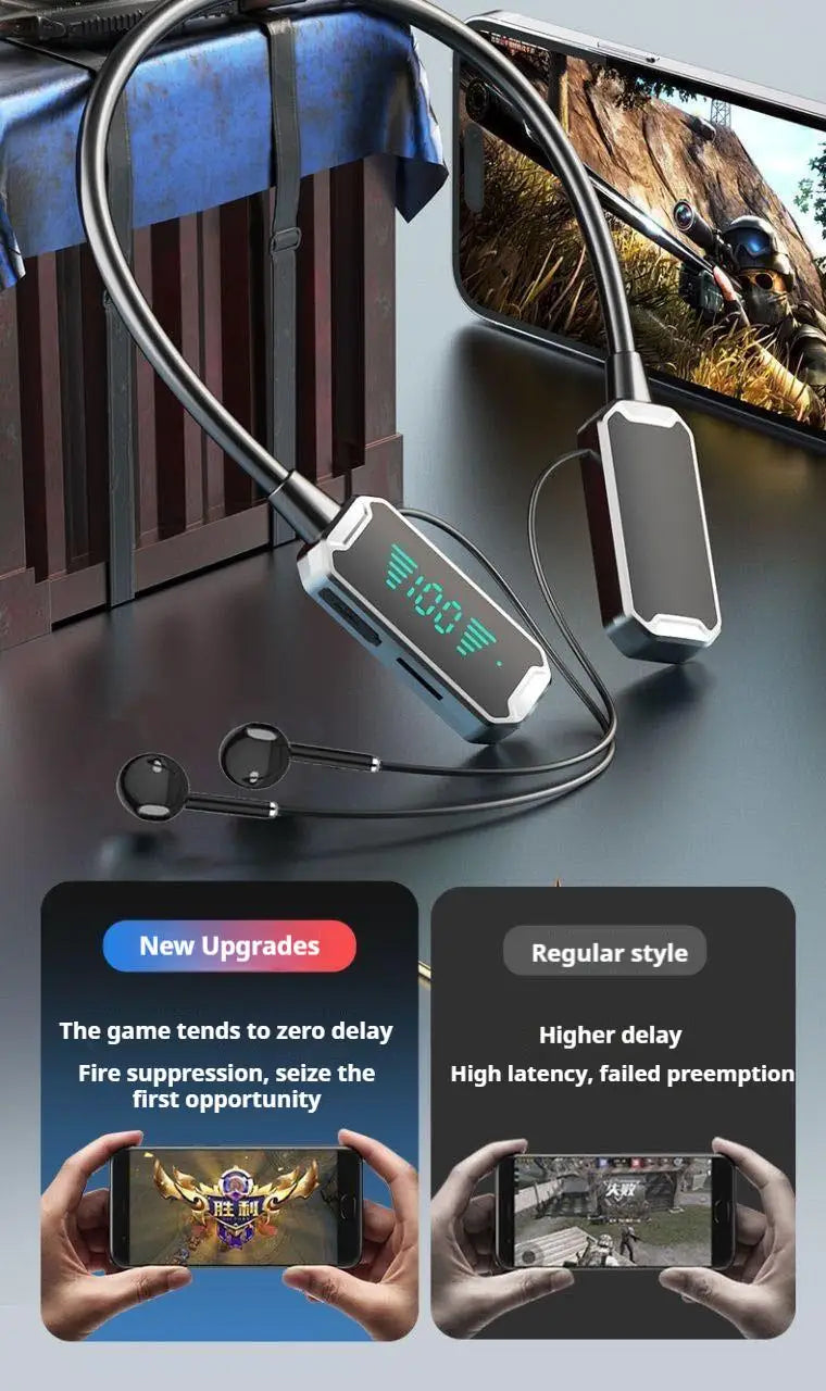 Newmsnr Bluetooth 5.4 Neckband Earphones