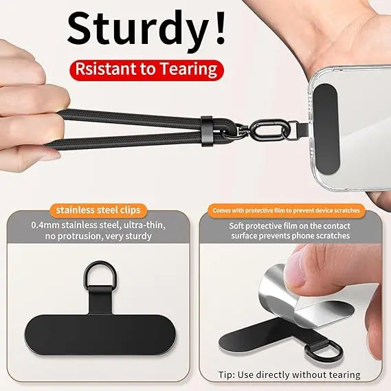 Universal Phone Lanyard – Adjustable Neck & Crossbody Strap, Anti-Drop