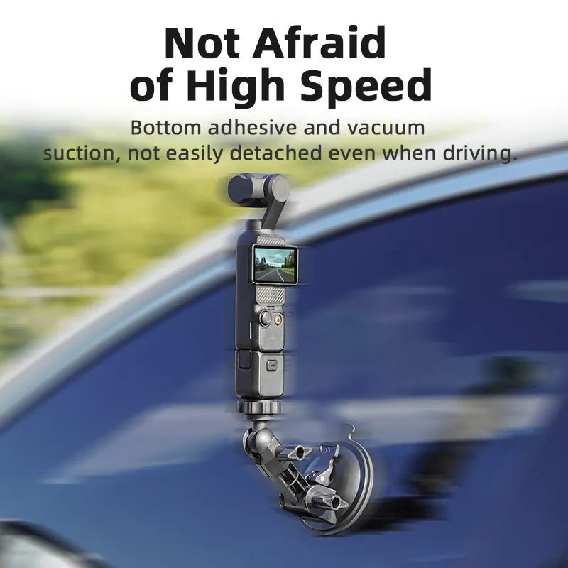 SZKOSTON Suction Cup Car Mount for DJI Osmo Pocket 3/4