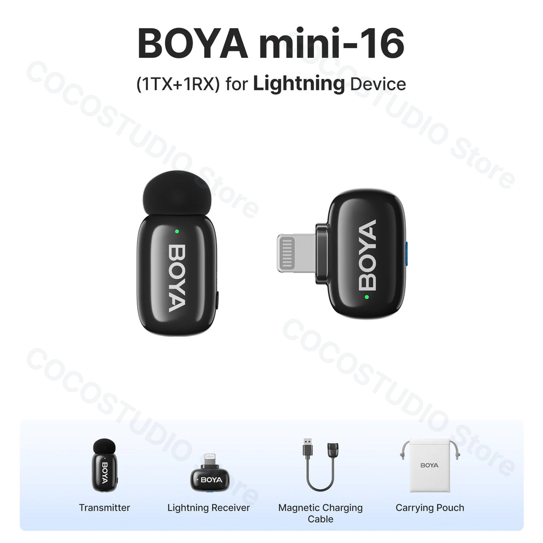 BOYA Lavalier Microphone: Professional Audio in Your Pocket — boya mini wireless microphone