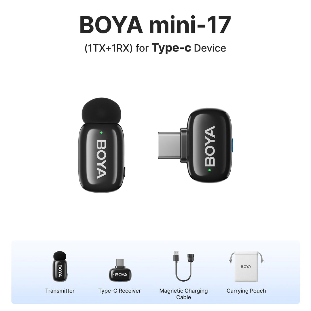BOYA Lavalier Microphone: Professional Audio in Your Pocket — boya mini wireless microphone
