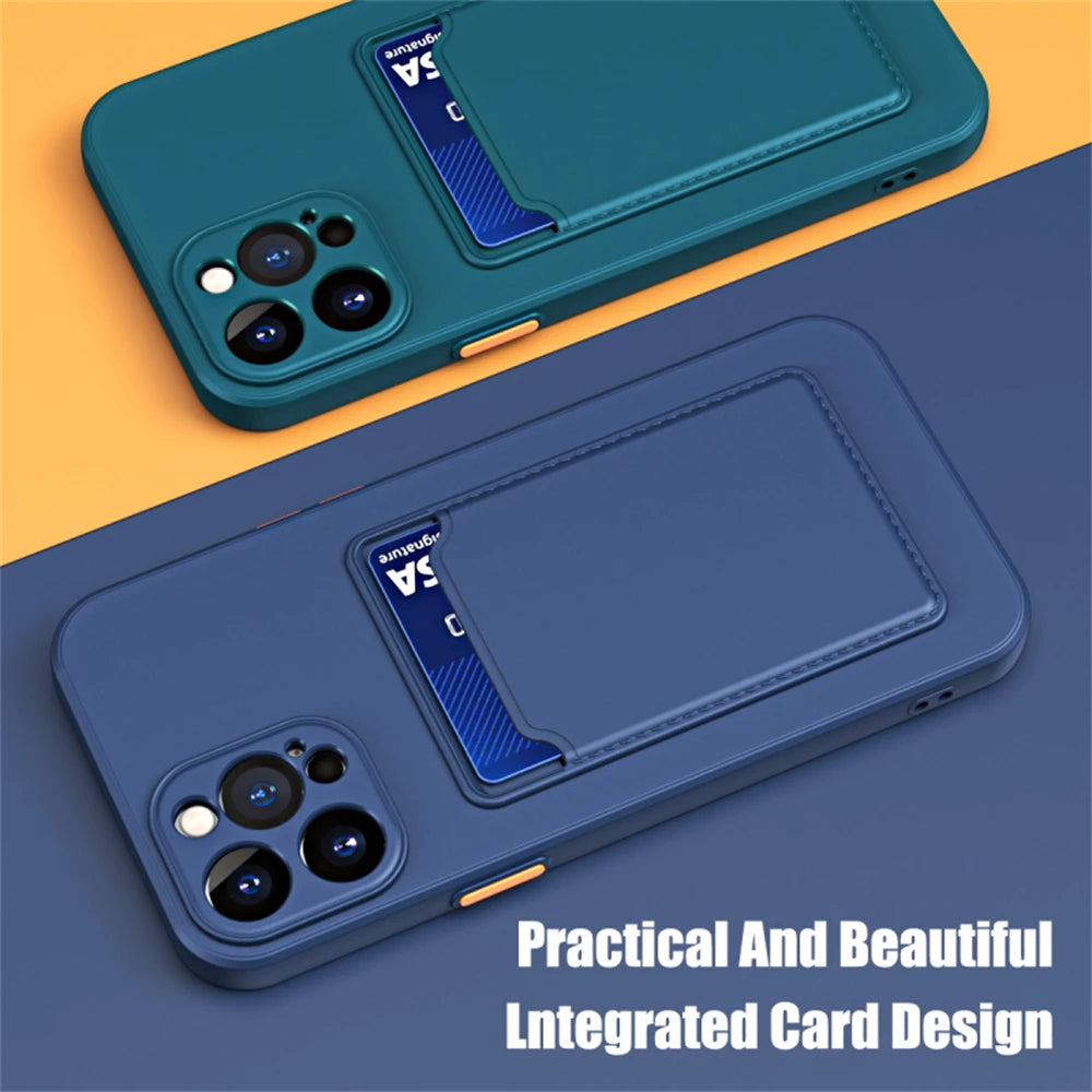Magsafe iPhone 17 Accessories - Soft Silicone Wallet Case — magsafe accessories