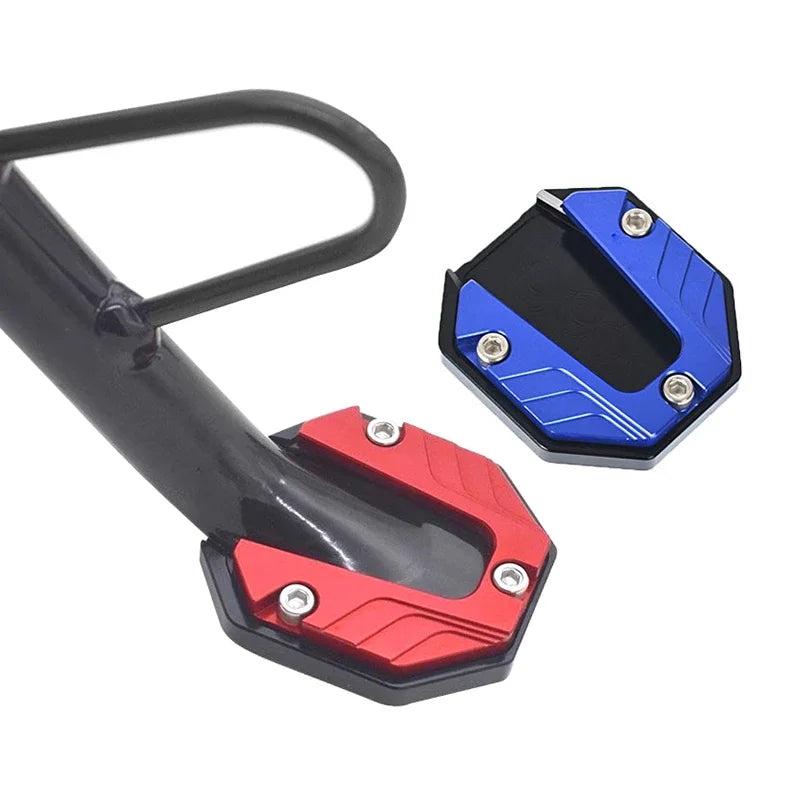 Motorcycle Kickstand Extender – Aluminum Alloy Side Stand Foot Pad for All Bikes