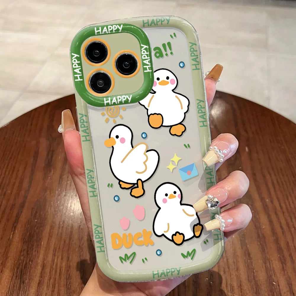 Cute Cat iPhone 7-17 Pro Max Case | Soft Cartoon Design | JEFF's Favorite Picks