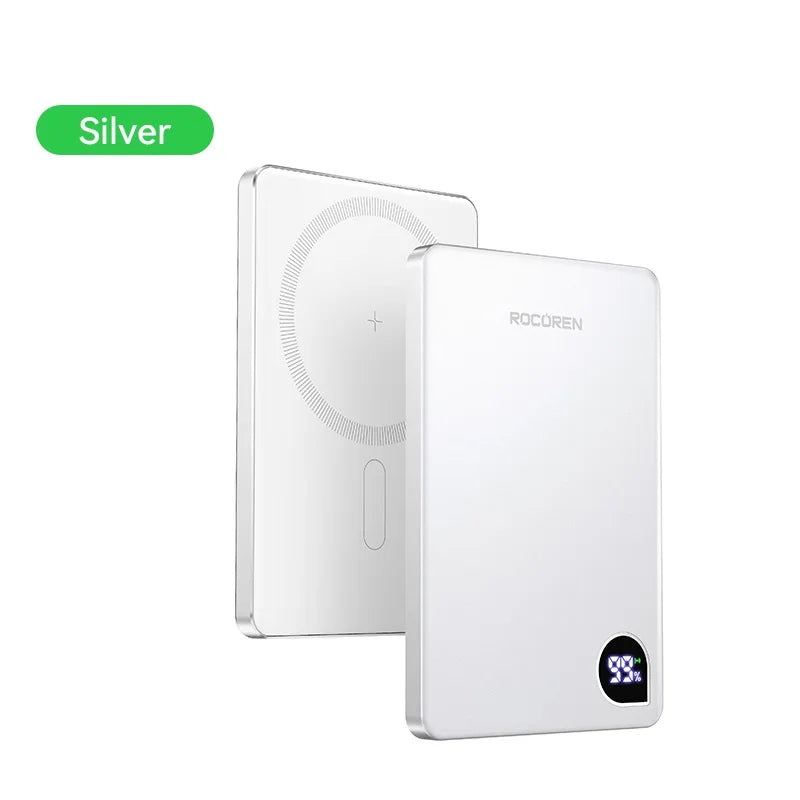Magnetic Power Bank 10000mAh | MagSafe Compatible, LED Display