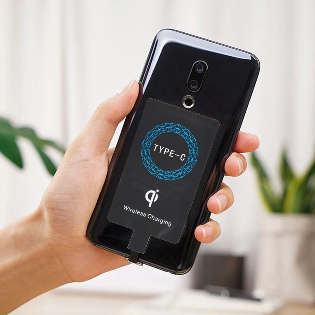 VBESTLIFE Type-C Wireless Charging Receiver – 2PCS Adapter Kit
