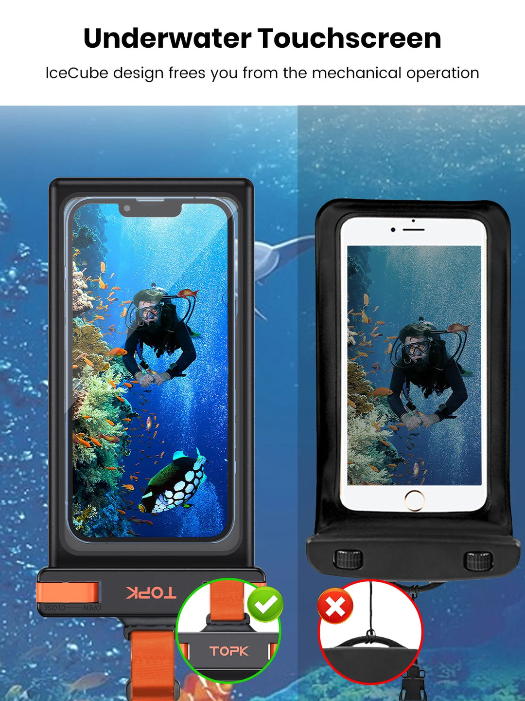 Magnetic Phone Case, Best Waterproof Case for iPhone & Samsung — waterproof phone case