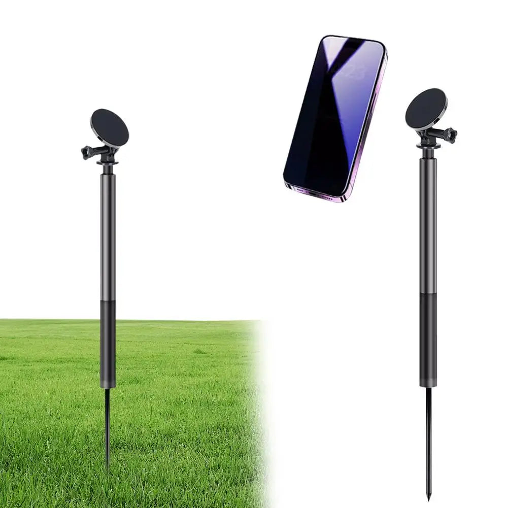 Magnetic Outdoor Phone Stand for Golf & Fishing - Extendable Tripod by JEFF's Favorite Picks