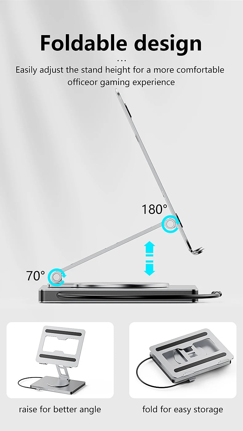 Best 10-in-1 Laptop Stand Hub, Laptop Professional Essentials — usb-c laptop stand hub