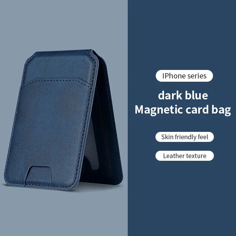 MagSafe Leather Wallet Case for iPhone 13, 14, 15, 16