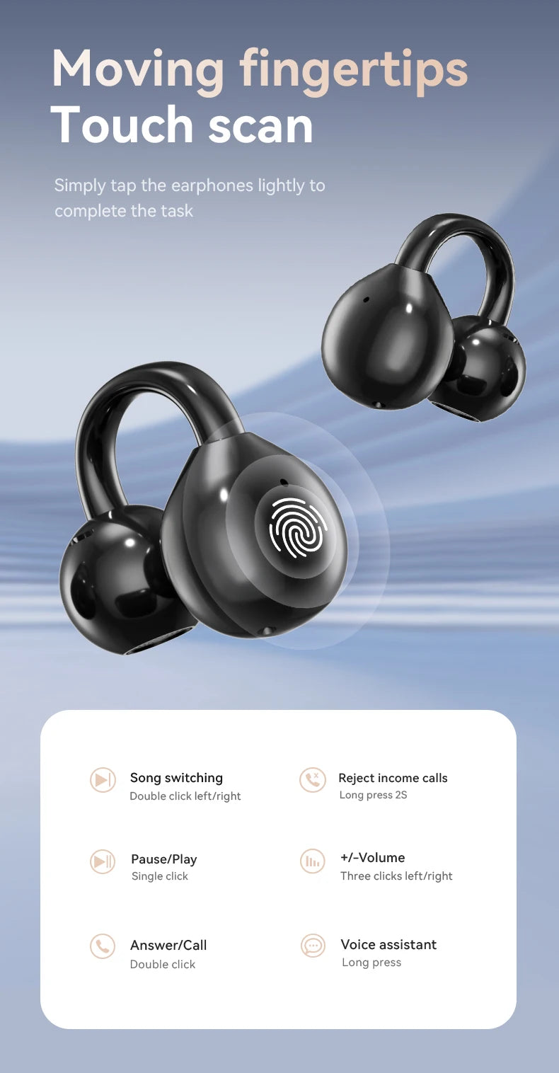 WJOY M100 Bluetooth Earphones, Perfect for Travel & Language Learning