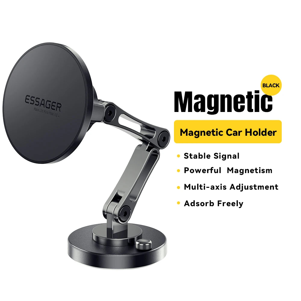ESSAGER ES-ZJ25 Magnetic Wireless Car Charger Holder 15W | MagSafe Mount iPhone 15 14 13 Pro Max