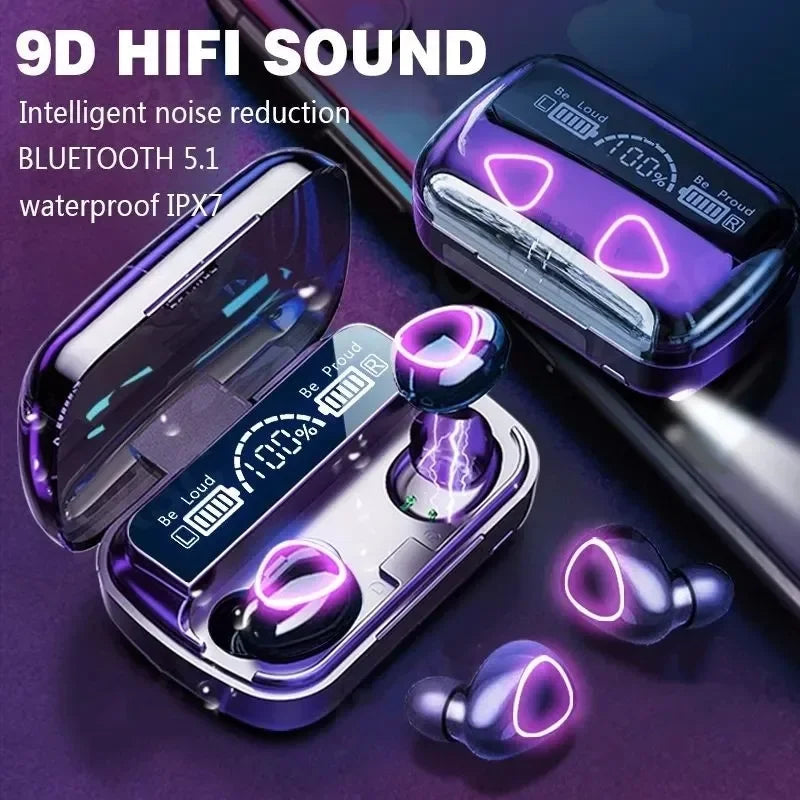 CHUBAN ANC Bluetooth 5.1 Earbuds with 9D Deep Bass — ANC Bluetooth Earbuds