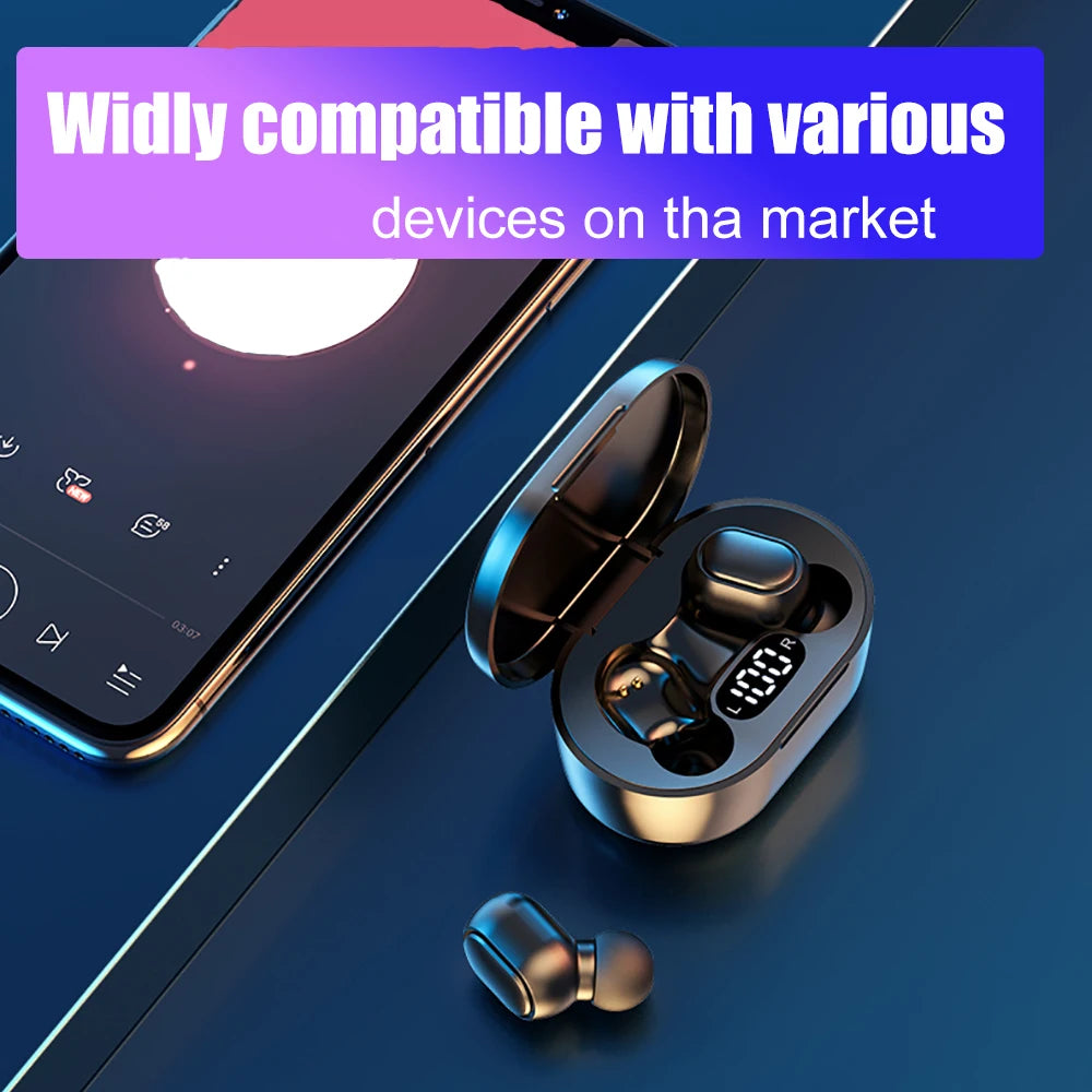 Wireless Earbuds – Waterproof Bluetooth TWS Sport Headphones