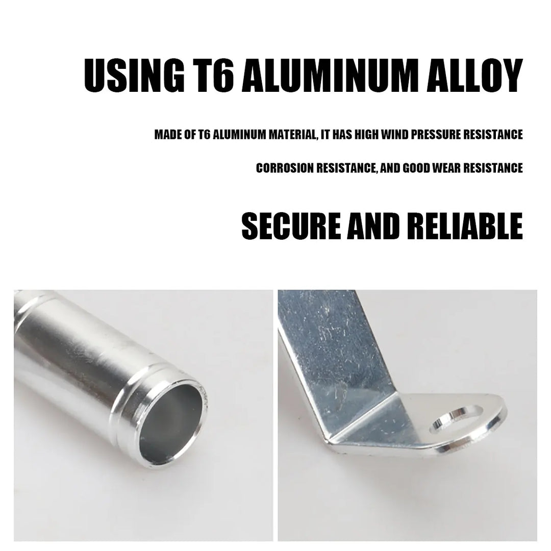 Alloy Motorcycle Mirror Expander Bracket | Universal Phone Holder Clamp Bar Mount Adapter
