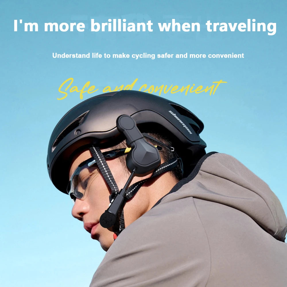 VELEV BT9 Helmet Bluetooth Headset for Motorcyclists | Waterproof 23H Talk Time