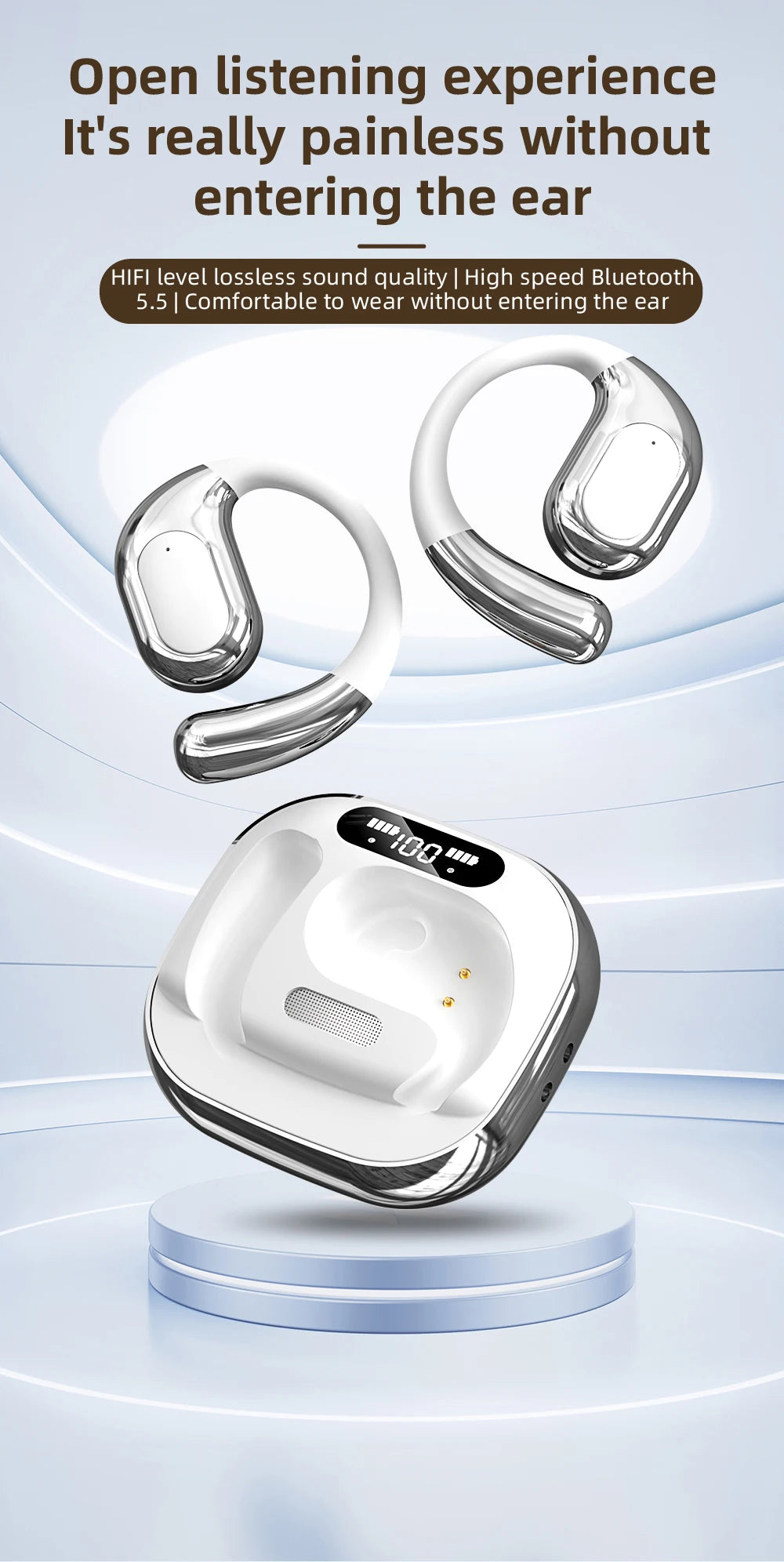 WJOY 144 Language Translation Earbuds - Travel, Work & Learning Companion
