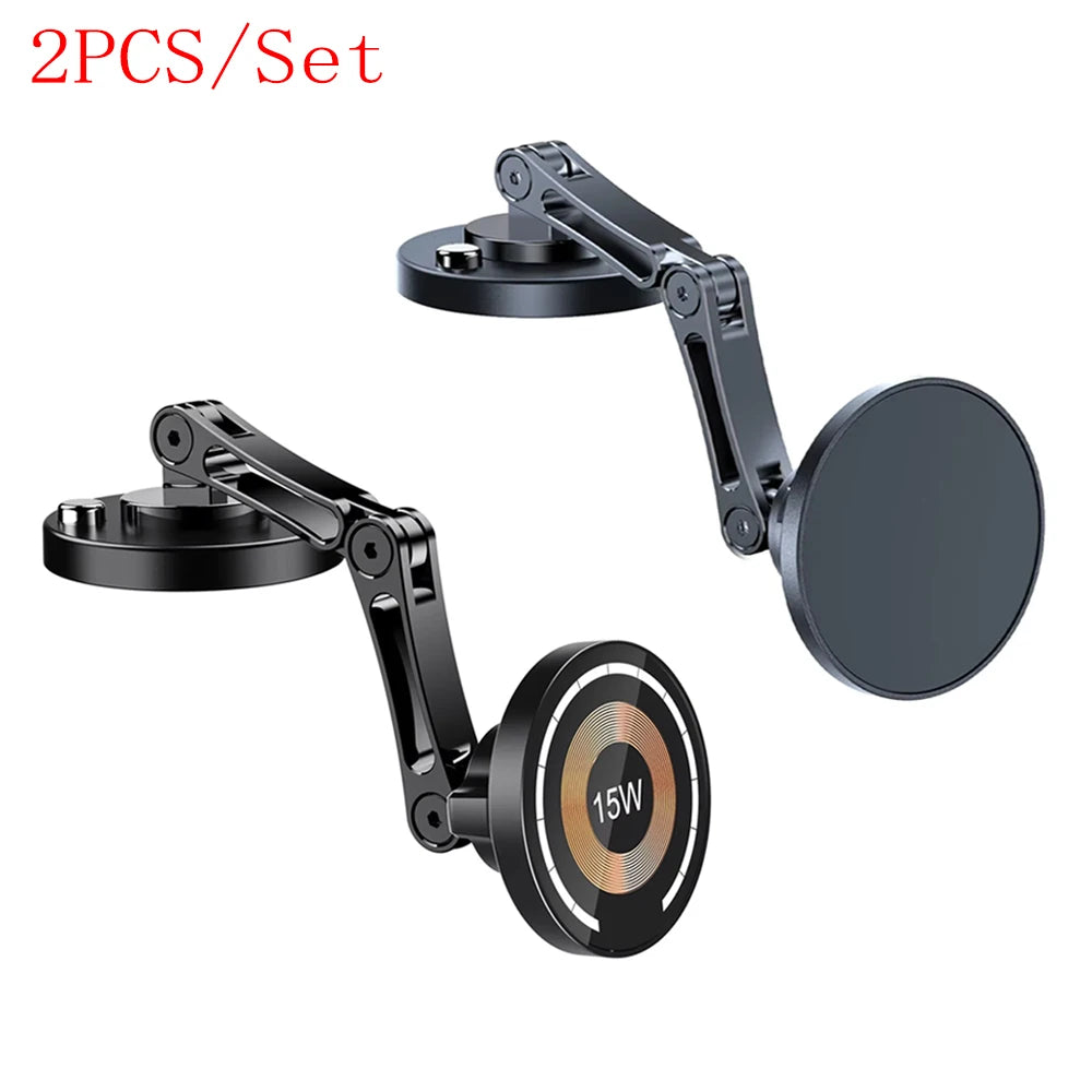 Magnpter 15W Wireless Car Phone Holder – Magnetic Dashboard Mount iPhone & All