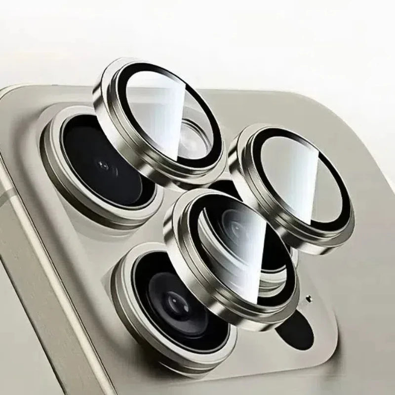 3-Pack Camera Lens Protector iPhone 16 15 14 13 12 11 Pro Max Corning Tempered Glass Lens Film