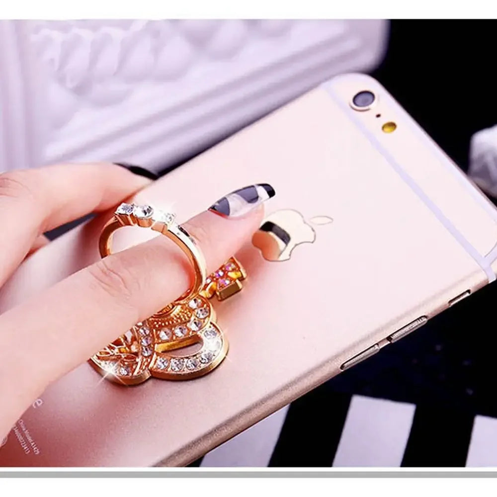 Phone Ring Holder – Universal Finger Grip & Stand for Smartphones