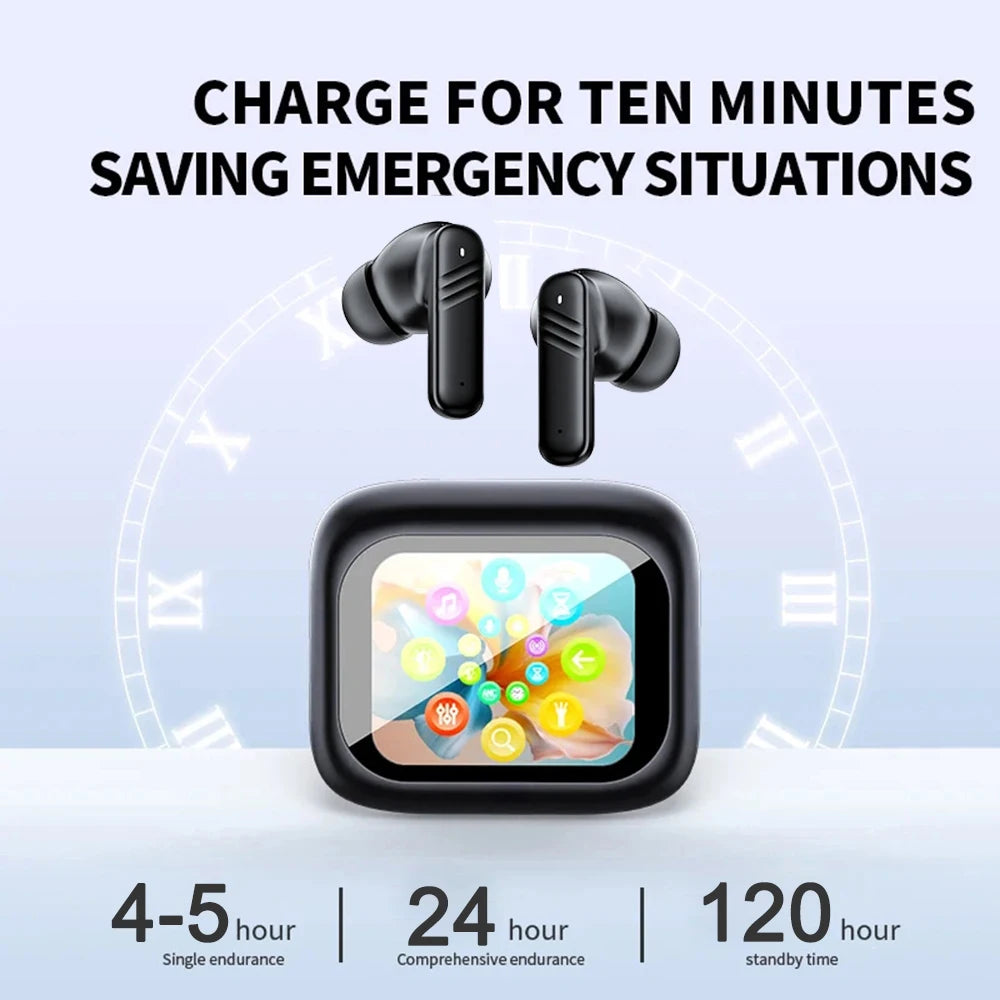 CUGUU LX10 Bluetooth Earbuds - Wireless Noise Cancelling Earbuds