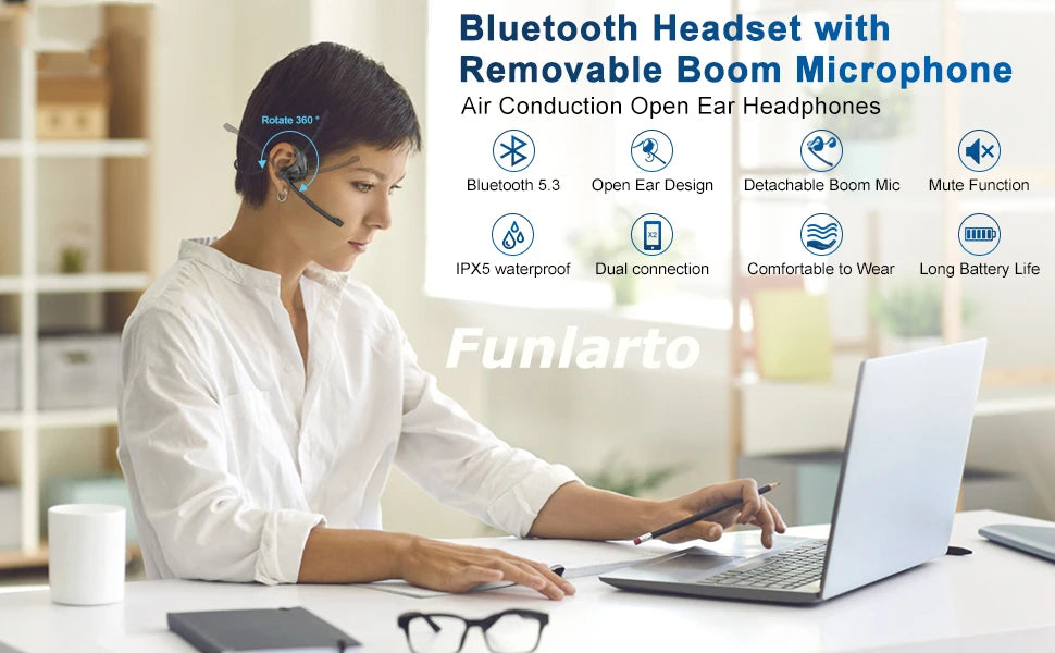 Buy Best Open-Ear Headphones - Wireless and Comfortable | Free Shipping & Fast Delivery