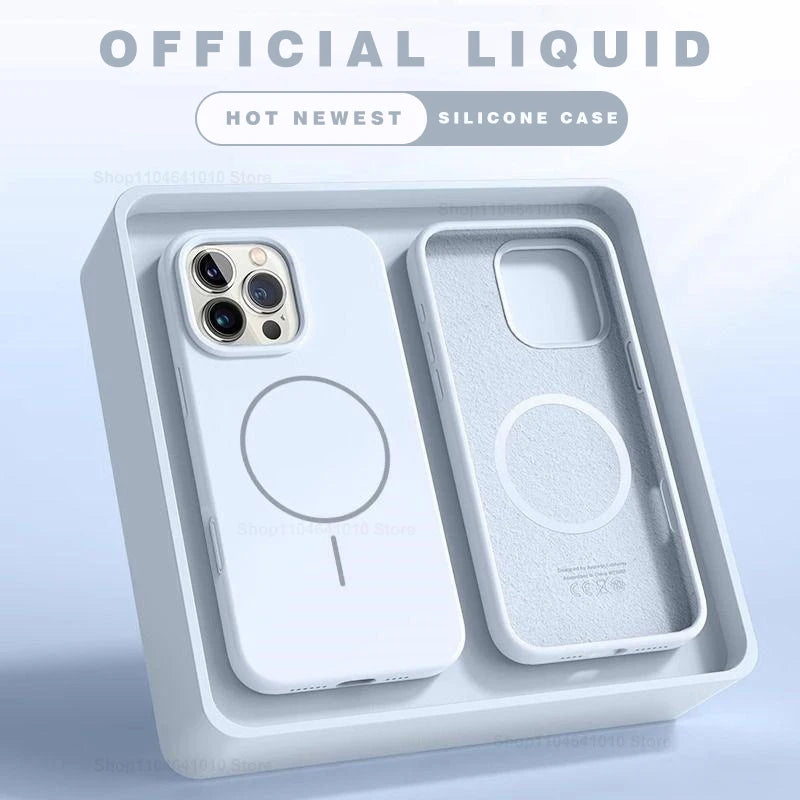 Buy Ultimate Magnetic Silicone MagSafe Case – Shockproof iPhone 2026 | Free Shipping & Fast Delivery