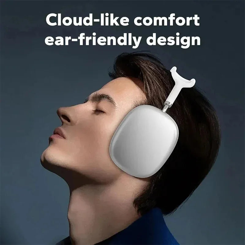 Wireless Over-Ear Bluetooth Headset with Active Noise Cancellation