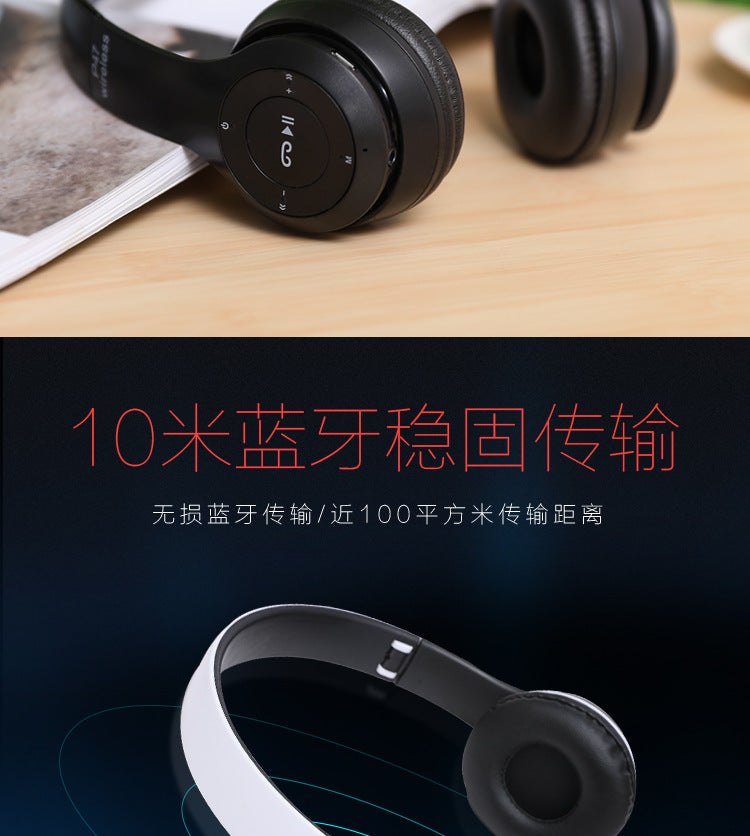 P47 Wireless Bluetooth Headphones with Mic Online - JEFF's Favorite Picks — p47 wireless headphones