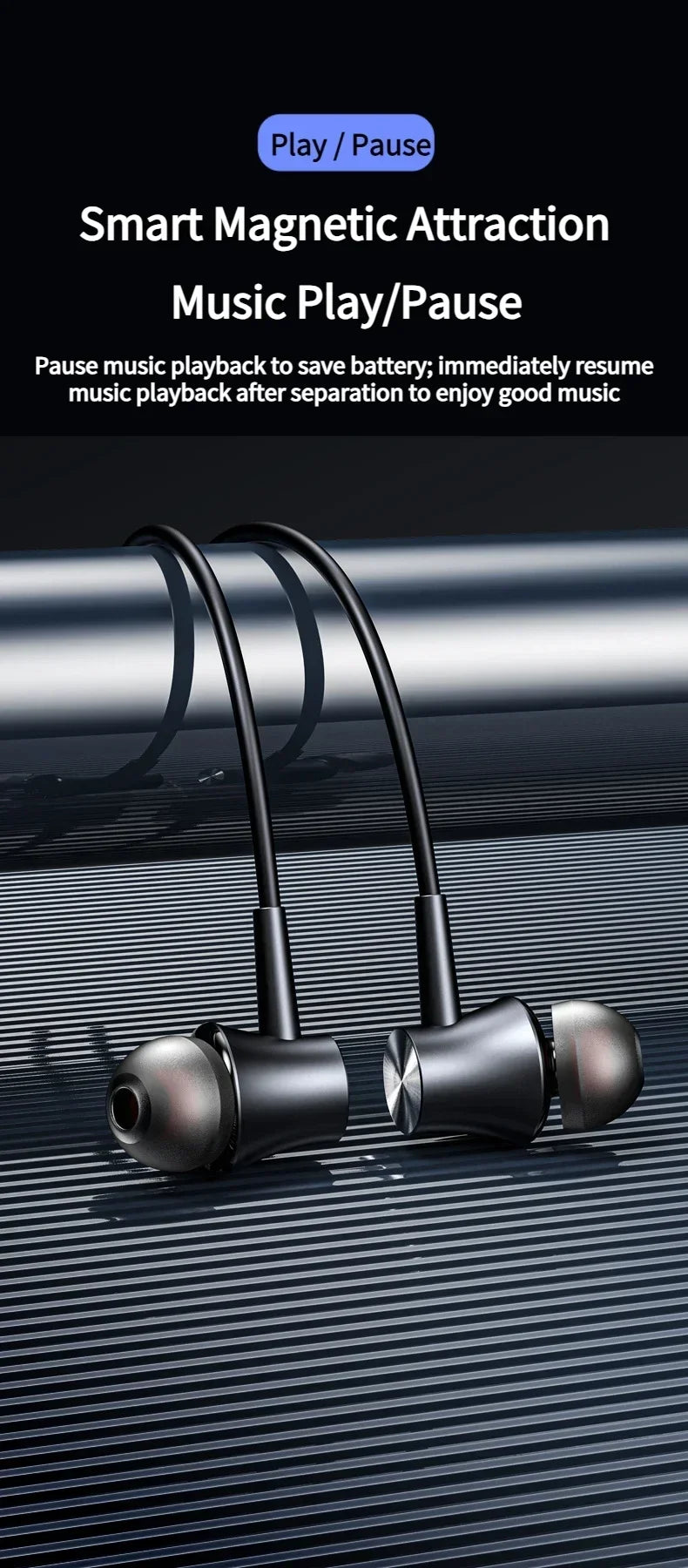 Luxuglow Smart Neckband Earphones with ANC and Power Bank