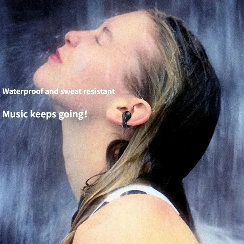 Open Ear Headphones – Clip On Bluetooth 5.3 Sport Earbuds