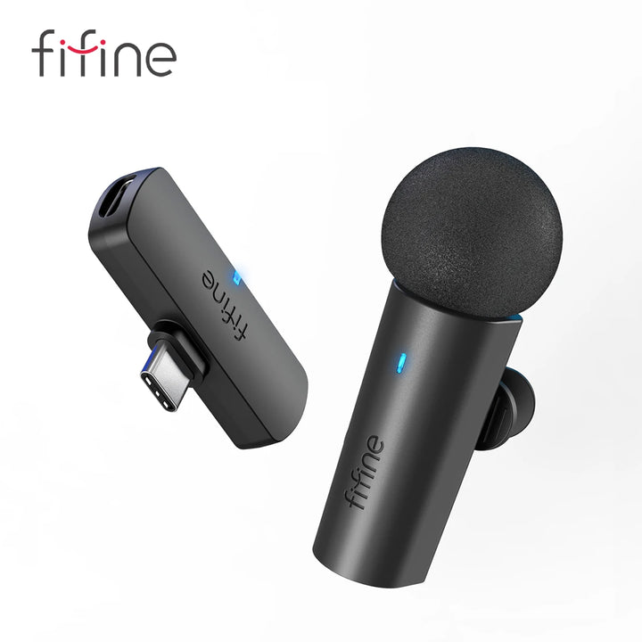 FIFINE M6 Wireless Lavalier Microphone Best for Audio