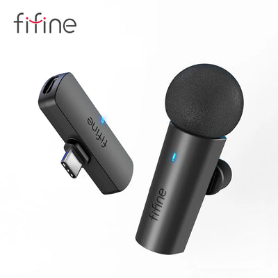 FIFINE M6 Wireless Lavalier Microphone Best for Audio