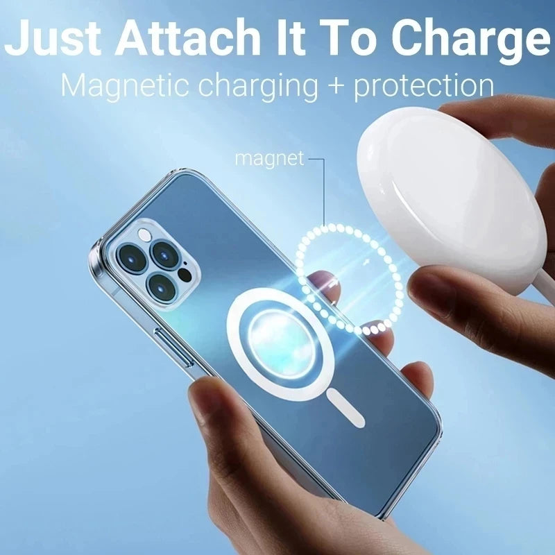 Buy Best Clear MagSafe-Compatible Case 2026 – Silicone Acrylic iPhone | Free Shipping & Fast Delivery