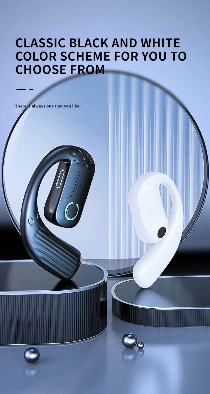 Ruiforlove Bluetooth 5.4 Ear Hook Earphone