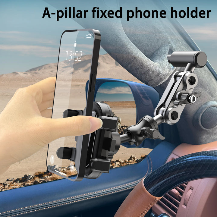 A-Pillar Phone Holder for Off-Road Vehicles — off-road phone mount
