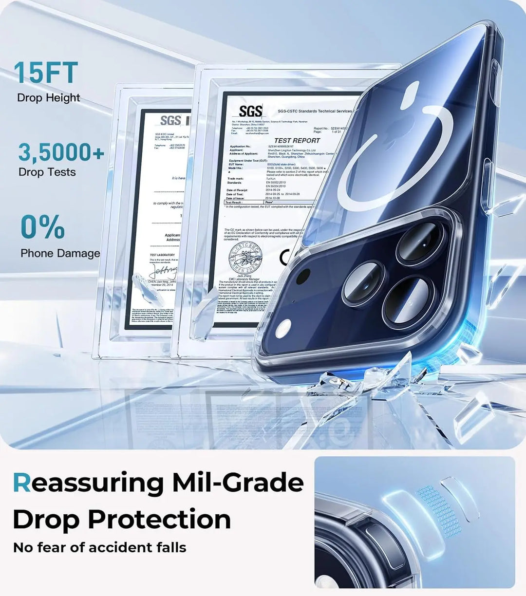 Buy Premium Clear MagSafe iPhone Case 2026 – Best Clear MagSafe Case | Free Shipping