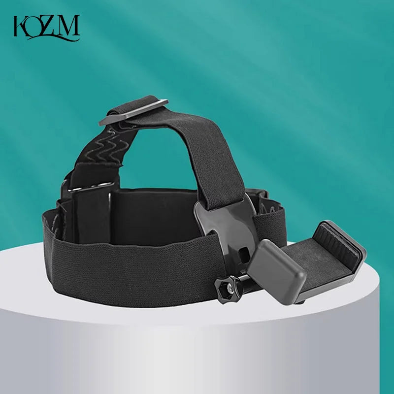 Head-Mounted Headband Bracket Adjustable Live Broadcast Mobile Phone Holder First-person Perspective Fixed Bracket Gift