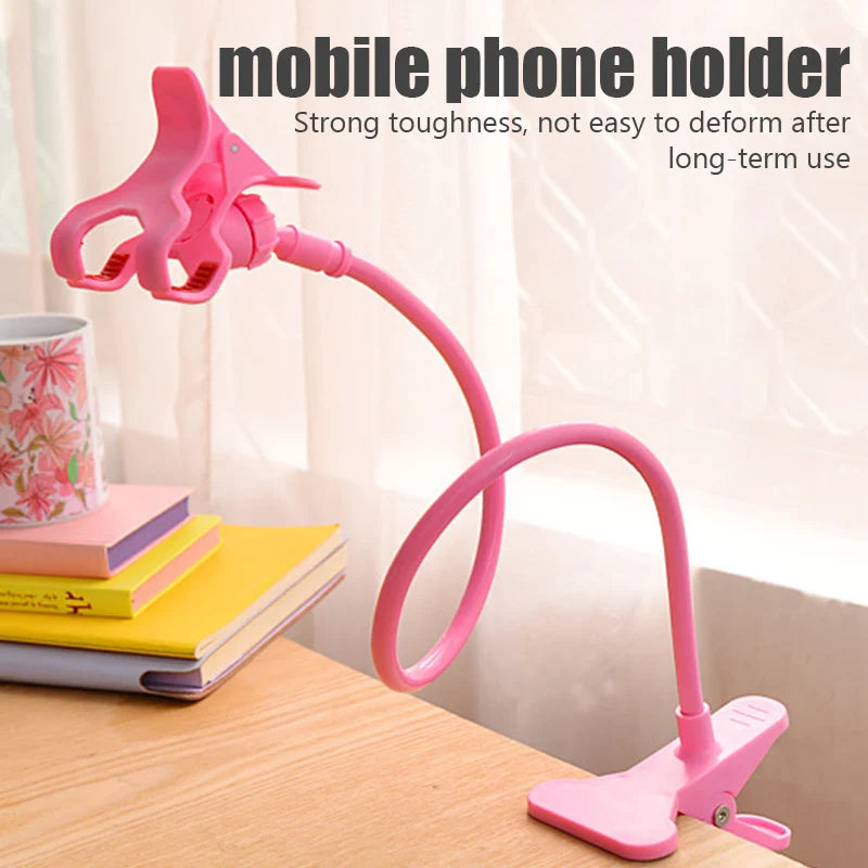 YTYIN Flexible Lazy Phone Holder | Adjustable Clip Bed Desktop Headrest Mount | Universal Stand