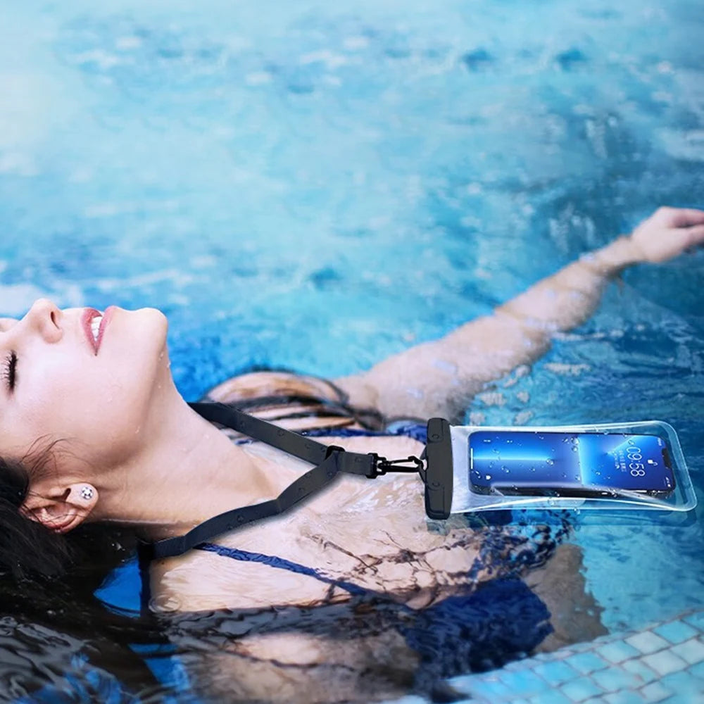 Waterproof Phone Pouch with Lanyard for iPhone & Android | Shop Now!