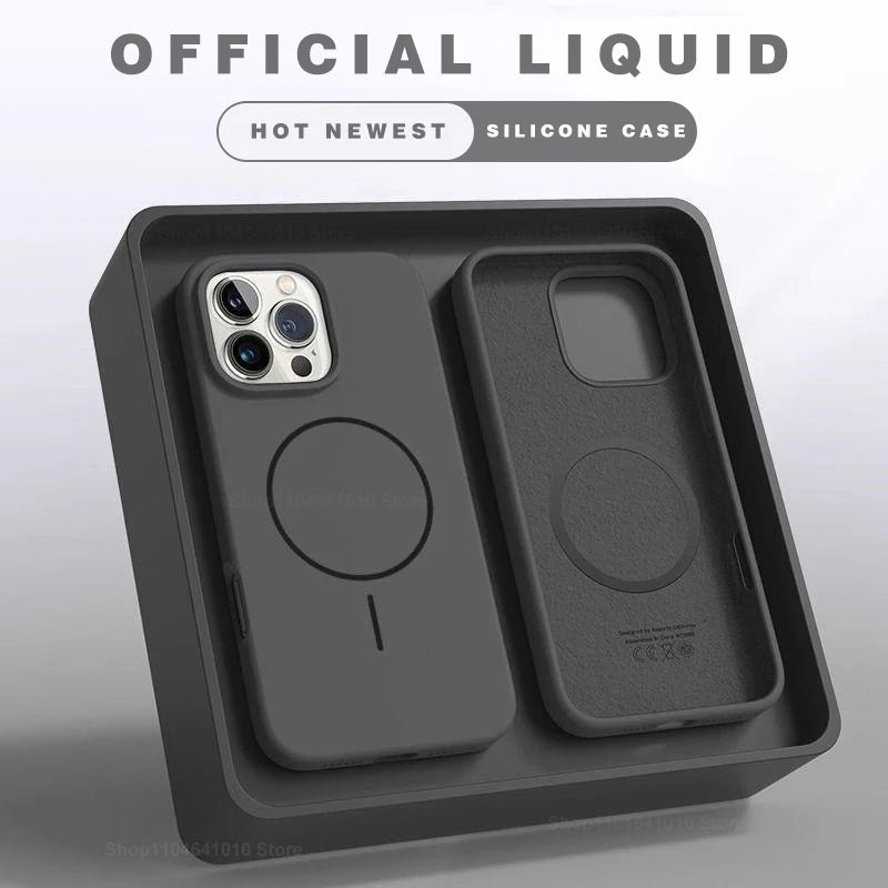 Buy Ultimate Magnetic Silicone MagSafe Case – Shockproof iPhone 2026 | Free Shipping & Fast Delivery