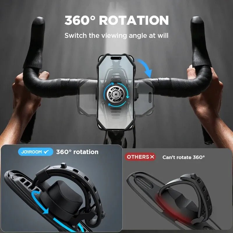 Best Bike Phone Mount for Bicycles & Motorcycles - Up to 7.2 Inches