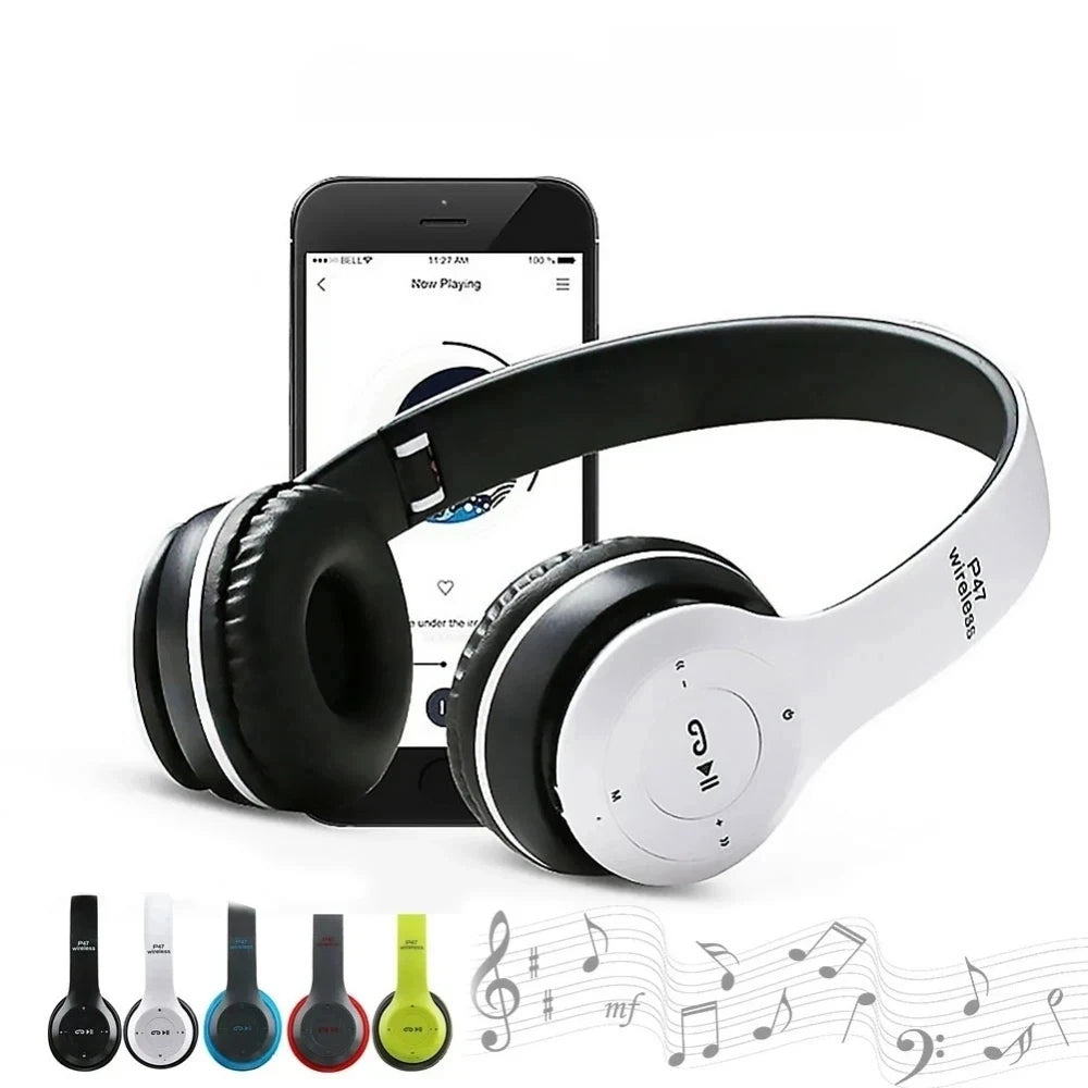 Briame P47 Bluetooth Headphones: Wireless Foldable Over-Ear