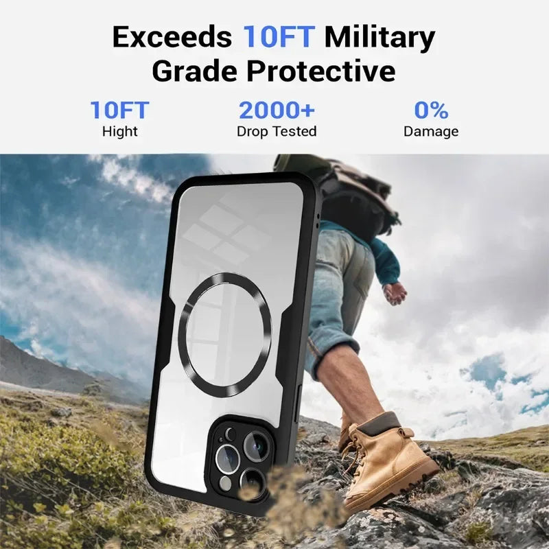 360° Clear MagSafe iPhone 16 Case — 360° MagSafe Clear iPhone Case