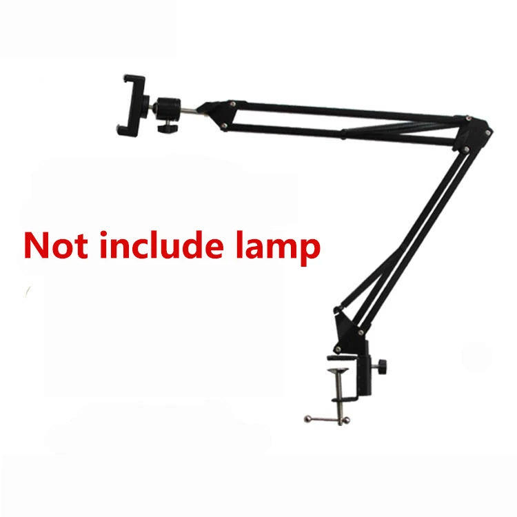 ERIKOLE Overhead Phone Tripod with Ring Light | Desktop Stand for Video Recording & Filming