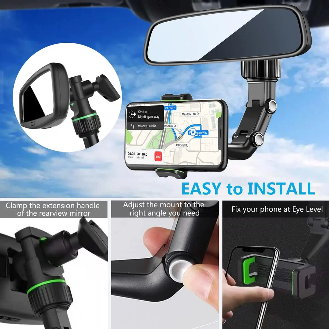 Best Car Phone Mount with 360° Rotation