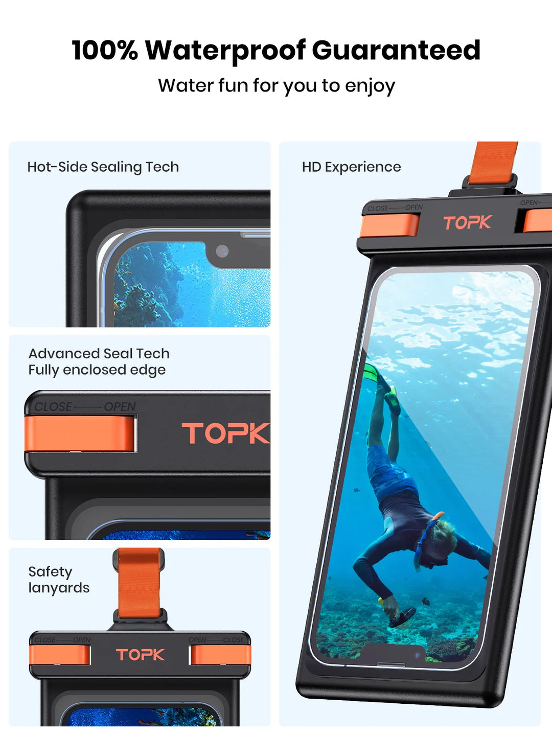 Magnetic Phone Case, Best Waterproof Case for iPhone & Samsung — waterproof phone case